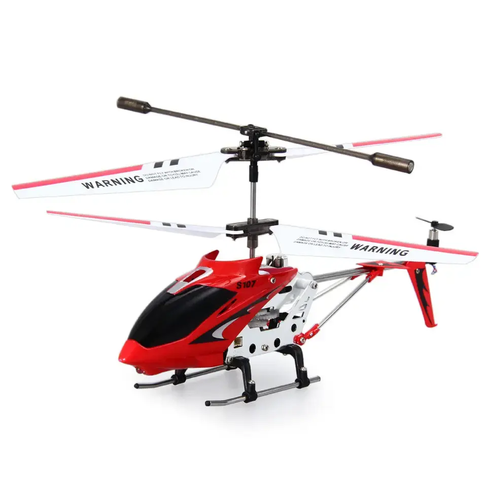 Remote Control S107G RC Helicopter 3CH RC Mini Helicopter Drones RTF Metal Alloy Fuselage Fun Toys