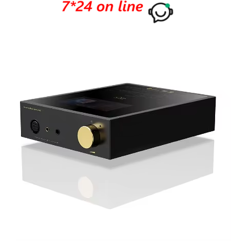 SHANLING EM5 Android Desktop Digital Music Player Streaming DAC AMP Headphone Amplifier AK4493 Chip MQA PCM384 DSD512 Software