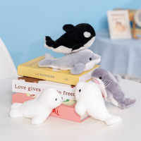 Stiker Kulkas Boneka Hewan Laut Magnetik, Hiu, Lumba-lumba, Pabrik Langsung, Mainan Murah, Desain Boneka