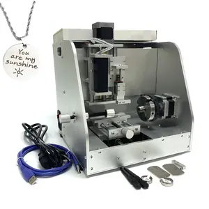 AM30 CNC Jewelry Making Tools Mini Engraving Machine Jewelry Ring Pen Toy and Bracelet Equipment