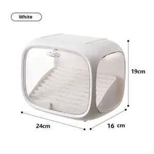 Support de présentation de boîte mystère moderne, personnalisable, en forme de capsule spatiale, en acrylique, étagère simple, facile à assembler - Product Image 6