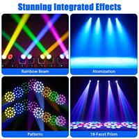 Projecteur LED Beam Spot Premium 200W à tête mobile, gradation 0-100%, activé par le son, équipement de scène