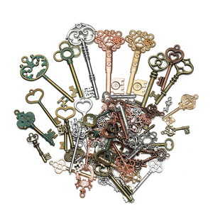 Pendentif en alliage à motifs variés, accessoires de bijoux DIY, petite taille, fournitures d'artisanat plaqué - Product Image 4