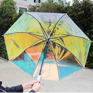 <span class=keywords><strong>Parapluie</strong></span> <span class=keywords><strong>large</strong></span> holographique adulte clair irisé <span class=keywords><strong>parapluie</strong></span> pour femmes mariage arc-en-ciel coupe-vent Parasol Laser clair <span class=keywords><strong>parapluie</strong></span> - Product Image 1