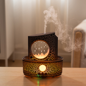 Año Nuevo hogar Oficina Essentials eléctrico simulado fuego volcán Aroma difusor gota de agua humidificador para dormitorio Navidad - Product Image 2