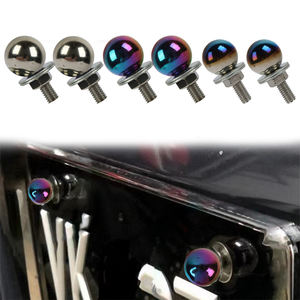 Placa de <span class=keywords><strong>matrícula</strong></span> de coche azul quemado plata neón cromo Acero inoxidable Marco de <span class=keywords><strong>matrícula</strong></span> personalizado tornillos - Product Image 1