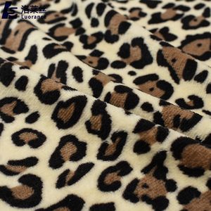 Tela de Franela con Estampado de Leopardo, Tela de Manta de Doble Cara - Product Image 2