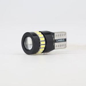 Feux LED populaires pour voiture T10, feux de position 3014+18SMD avec décodeur à lentille, éclairage de plaque d'immatriculation 1.5W, éclairage d'instrumentation - Product Image 4