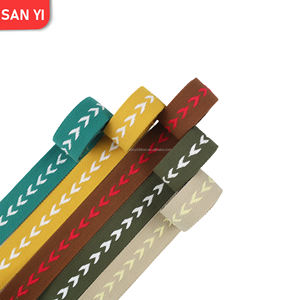 Cinta de Jacquard de Poliéster con Patrón de Flecha de Alta Calidad, Resistente al Desgarro, Suave, <span class=keywords><strong>para</strong></span> Correas de Bolsos, Correas <span class=keywords><strong>para</strong></span> Mascotas, Decoración de Prendas - Product Image 1