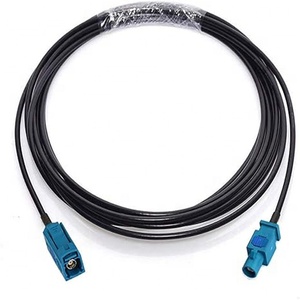 <span class=keywords><strong>Fakra</strong></span> Z <span class=keywords><strong>RG174</strong></span> femelle à mâle Extension câble Coaxial câbles de Communication pour voiture stéréo Android tête unité GPS Navigation - Product Image 1