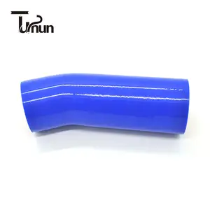 OEM 5320-1303010-01 Russian Series 150 Degree China Manufacture Elbow Silicon Pipe Truck 60mm Blue Silicone Hose