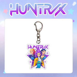 Llavero de Anime Demon Hunter Huntrix, Pequeño Regalo de Navidad, Colgante de Acrílico con Dibujos Animados - Product Image 2