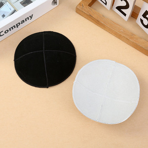 <span class=keywords><strong>Chapeau</strong></span> juif pour adulte en pur coton, calotte ronde, yarmulke, pour tous les jours, toutes saisons - Product Image 4