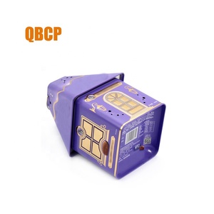 Đèn lồng hình dạng kim loại hộp thiếc với xử lý có thể tái chế MDF gỗ cho quà tặng bao bì công nghiệp sử dụng-thực phẩm - Product Image 3