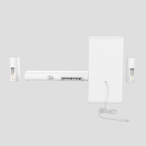 New Wireless 4.1 Home Theatre With Subwoofer RGB <b>LED</b> Lighting for Wireless-Home Use TV Sound Solution Home - Product Image 2