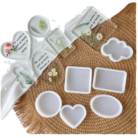 Catégorie de produit Bijoux faits à la main Moule en silicone Variété Petite tasse Tapis Cristal Colle Clé Plaque Amour Nuage Meulage Outil Gâteau Outils