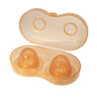 Extracteur de mamelon inversé en Silicone sans BPA étui anti-poussière correcteur de ventouse de mamelon pour l'alimentation du nourrisson prévenir l'inversion du mamelon