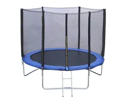 IUNNDS Manufacturer 10ft Child Round Trampolines Outdoor Jumping With Safety Net