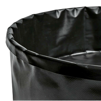 Géomembrane HDPE imperméable de 1,2 mm, membrane plastique anti-âge et anti-humidité pour revêtement de bassin, revêtement de barrage, revêtement de bassin piscicole, revêtement de pente