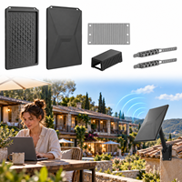 Collection d'accessoires Starlink Mini V5 : Étui de protection, support à ventouse Gen3, sangle de fixation, organisateur de câbles et base de fixation OEM ODM