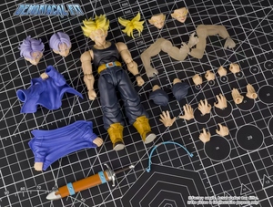 Figurine d'action Demoniacal Fit Super <span class=keywords><strong>Saiyan</strong></span> <span class=keywords><strong>3</strong></span> SSJ3 Son Goku Dragon Blaster Blaster Fist Burst Anime PVC - Product Image 5