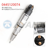 Injecteur de carburant diesel NANT de haute qualité, ensemble moteur, soupapes d'injection avec tests stricts avant expédition 0445120074