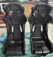 Siège de course Recaro RMS Sport avec rebord latéral surélevé pour Mercedes W190 W205 Audi RS3 S3 VW Golf GTI - Amélioration de l'intérieur de voiture