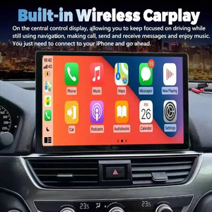 หน้าจอรถยนต์ขนาด 15.6 นิ้ว สำหรับ Honda Accord ปี 2018 2019 2020 ระบบ Android 15 รองรับ Carplay เครื่องเล่นวิทยุมัลติมีเดีย GPS นำทาง ระบบเสียงสเตอริโอในรถยนต์ - Product Image 3