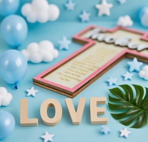 Personalized Baptism Cross Gift for Boys & Girls - Wooden <b>Christening</b> Keepsake with Sleep Prayer, Baby Dedication Present - Product Image 2