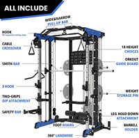 Appareil de musculation multifonctionnel commercial : Machine à câbles pour entraînement fonctionnel et musculation sélective