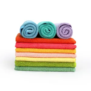 环保40 * 40厘米超细纤维清洁布超细纤维布清洁毛巾厨房毛巾