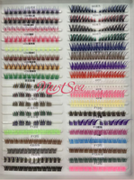 Bulu Mata Cluster Lengkung 2026 40D, Tray Campuran Bulu Mata Wispy, Ekstensi Bulu Mata Cluster D, Bulu Mata Individual, Ekstensi Bulu Mata DIY