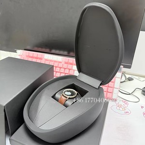 <b>Black</b> MDF Plastic Case with Shopping Bag Card and Label PC Cardboard Watch Gift <b>Box</b> for Storage Travel Multiple Materials - Product Image 3