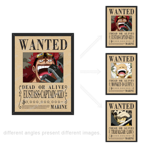 Venta al por mayor personalizado 3D lenticular Flip imágenes Messi Dragon Ball una pieza <span class=keywords><strong>luffy</strong></span> Sanji ZORO quería 3D anime <span class=keywords><strong>poster</strong></span> 3D <span class=keywords><strong>poster</strong></span> anime - Product Image 5