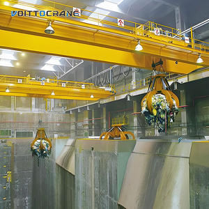 QZ Typ Doppelt räger Greifschaufel-Laufkran 5 Tonnen 10 Tonnen 15 Tonnen 20 Tonnen für die Abfall behandlung - Product Image 3