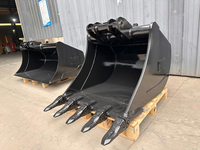 Bucket Excavator Standar Ekspor Langsung dari Pabrik RB, Q355 NM400 OEM Grosir CE ISO Heavy Duty GPB03 0.1-8m