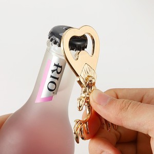 European American Creative Christmas Reindeer <b>Bottle</b> Opener Zinc Alloy Portable <b>Beer</b> Opener <b>Small</b> Gift Wholesale Customization - Product Image 2