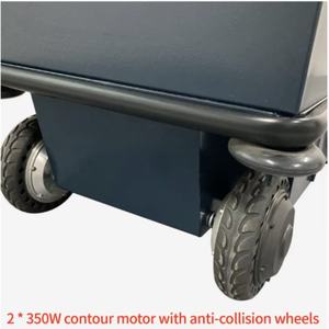 Professionele elektrische hotelreinigingskar met multifunctionele compartimenten voor afval en beddengoed - Product Image 4