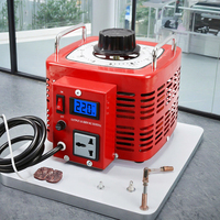 Régulateur de tension motorisé KEPAI 3000VA 1000VA 500VA, entrée 220V, sortie 0-300V réglable