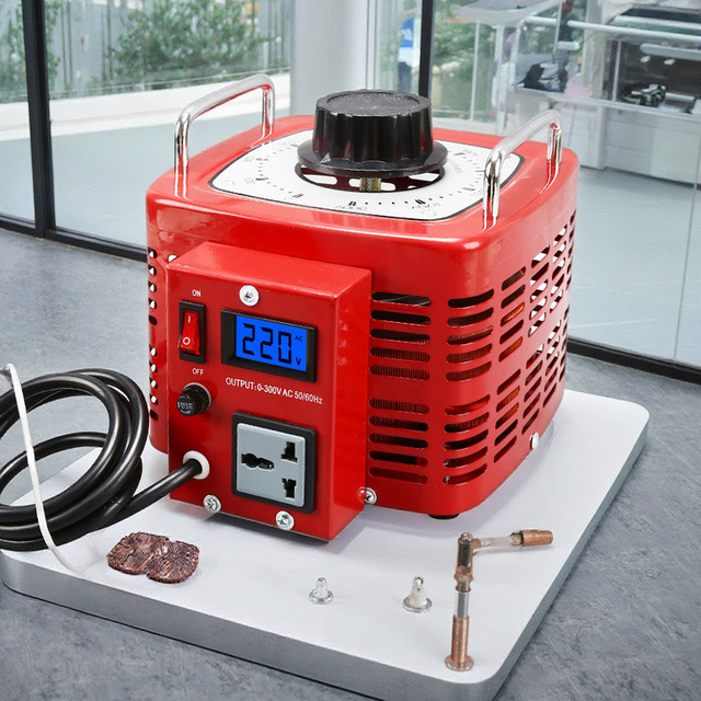KEPAI Manufacturer 3000va 1000va 500va 220v Input Variac Motorized 0-300V Output Adjustable Voltage Regulator