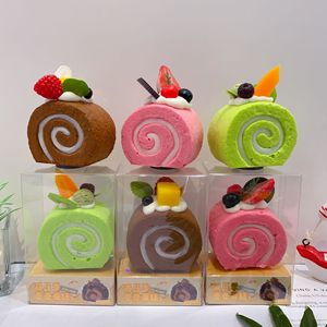 Juguete Antiestrés Creativo en Forma de Pastel, de Rebote Lento, Realista y Exquisito, Juguetes Novedosos para Aliviar el Estrés, Venta al Por Mayor - Product Image 1
