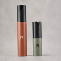 Flacon en PETG plastique de 15 ml et 40 ml avec pompe pulvérisatrice, flacon de parfum, flacon de sérum pour soins de la peau, flacon de lotion corporelle, emballage vide, logo personnalisé