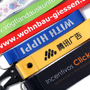 Free Sample Custom Mini Carabiner <strong>Lanyards</strong> <strong>for</strong> <strong>Keys</strong>/Short <strong>Lanyard</strong> - Product Image 6