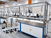 Machine automatique de traitement des fils 18 fils pour la coupe, le dénudage, le torsion, le sertissage et l'impression de numéros de tubes pour le câblage des appareils de commutation