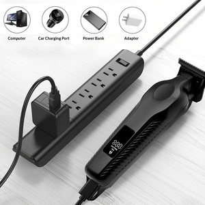Máquina Cortadora de <span class=keywords><strong>Pelo</strong></span> Profesional Inalámbrica para Barbería, Recortadora de Precisión 0mm, Máquina de Corte de <span class=keywords><strong>Pelo</strong></span> - Product Image 5