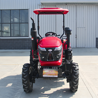 Tracteur agricole 4x4 de 50 CV, essieu renforcé, performances stables pour les travaux en verger et en ferme