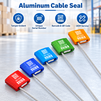 Scellé de câble en aluminium ST-CS-HJ2 anti-effraction pour compteurs intelligents et la sécurité des infrastructures utilitaires