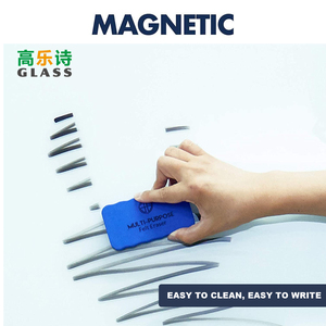 Gaoleshi Kính Từ Bảng Trắng 4Mm Dày Dễ Dàng Cài Đặt Không Khung Nhiệt Tempered Glass Hội Đồng Quản Trị Cho Các Trường Học Văn Phòng (90X120 Cm) - Product Image 5