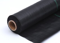 Toile de paillage noire robuste en PP/PE tissé, écologique, respirante et absorbante pour vergers et arbres fruitiers