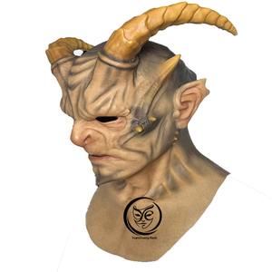 <span class=keywords><strong>Masque</strong></span> de tête en silicone réaliste fabriqué à la main pour cosplay, fête, Halloween, <span class=keywords><strong>masque</strong></span> de <span class=keywords><strong>démon</strong></span> réaliste, design personnalisé - Product Image 2
